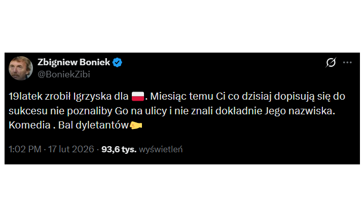 ODPALONY Zbigniew Boniek KOMENTUJE ludzi, którzy dopisują się do sukcesu Tomasiaka xD
